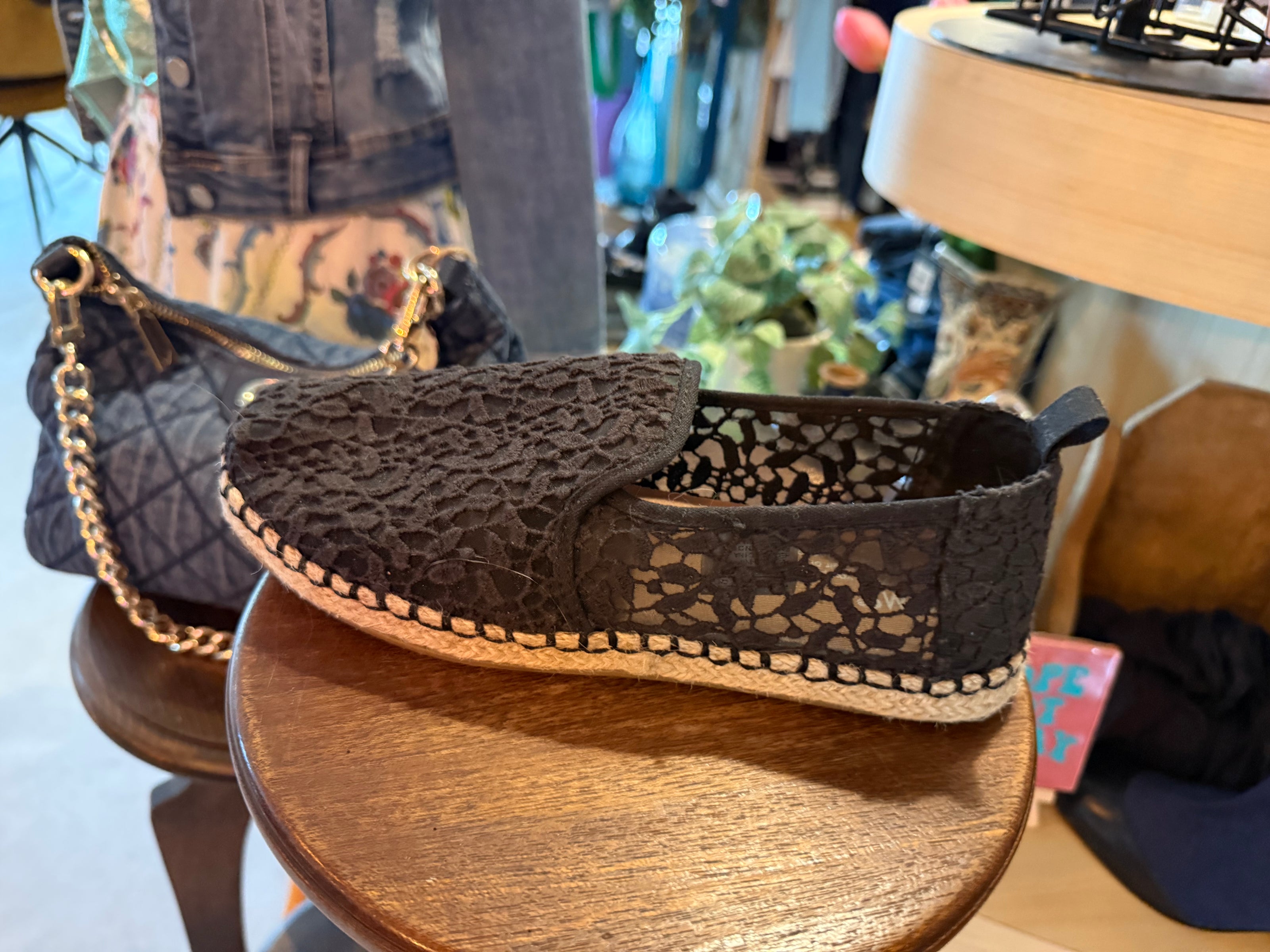 TOMS kanten espadrilles – maat 38,5