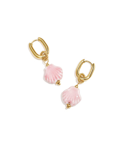 Stylish Spring/Summer Shell Bead Earrings for Women
