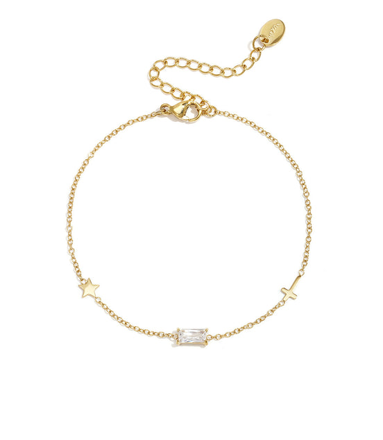 Elegant All-Fit Stainless Steel Charm Bracelets