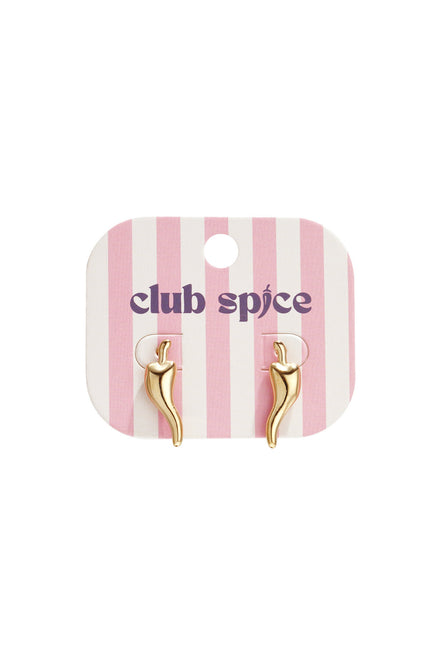 Chili pepper spicy stud earrings