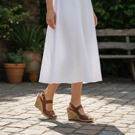 Dune Sleehak Sandalen – Maat 38