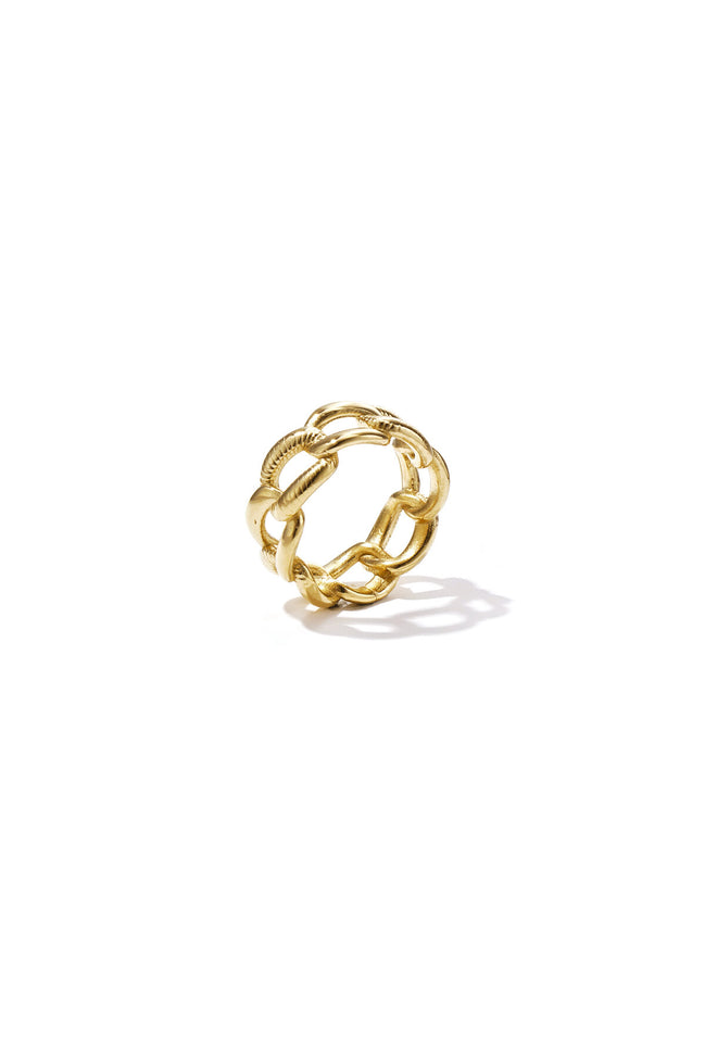 Ring with large links