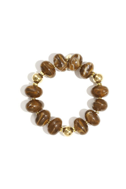 Resin Beaded Bracelets Beads Casual Daily Simple Series Women's jewelry