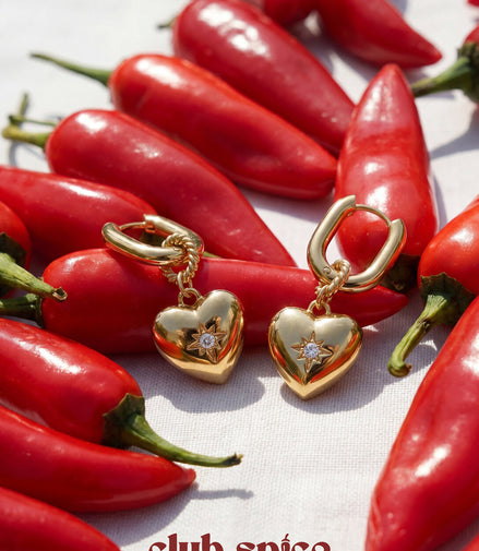 Elegant Heart-Shaped Drop Earrings for Everyday Glam