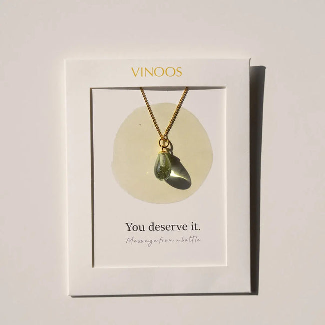 YOU DESERVE IT. halsketting – TURQUOISE