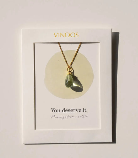 YOU DESERVE IT. halsketting – TURQUOISE