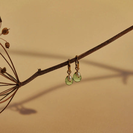 Upcycled oorbellen A little kindness