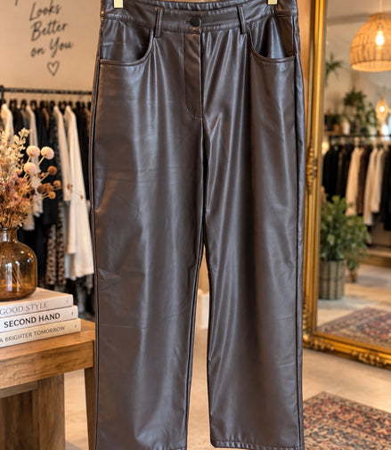 FREEBIRD – Leatherlook broek – Maat L