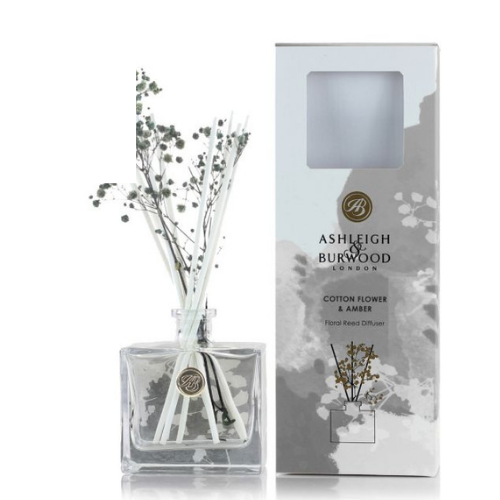 Geurstokjes Cotton Flower & Amber