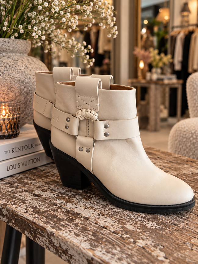 SEE BY CHLOÉ – Leather Ankle Boots – Maat 38