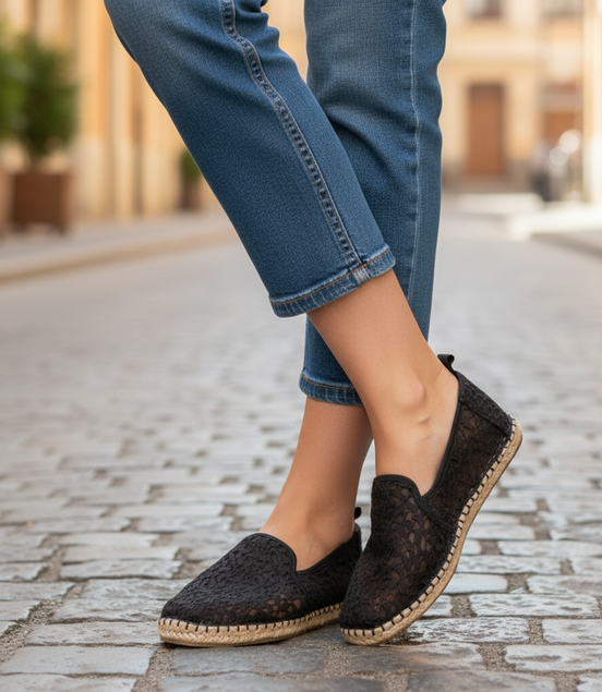 TOMS kanten espadrilles – maat 38,5