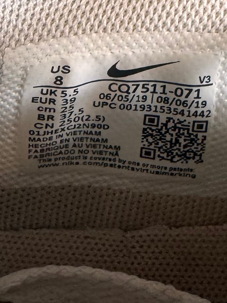 Nike Aire force sage low sneaker