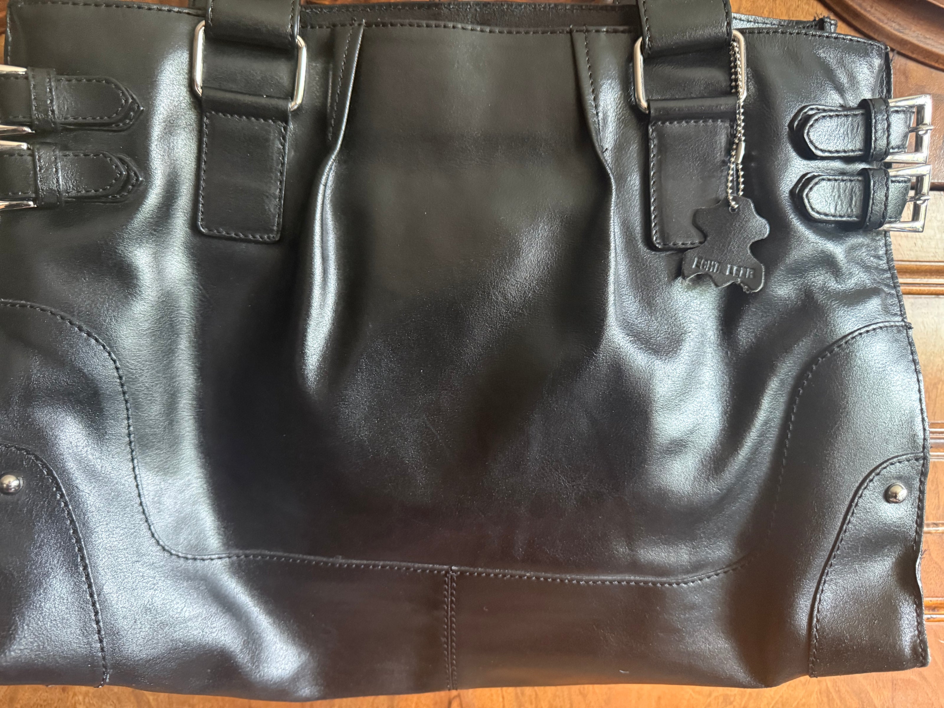 V&D leren tas