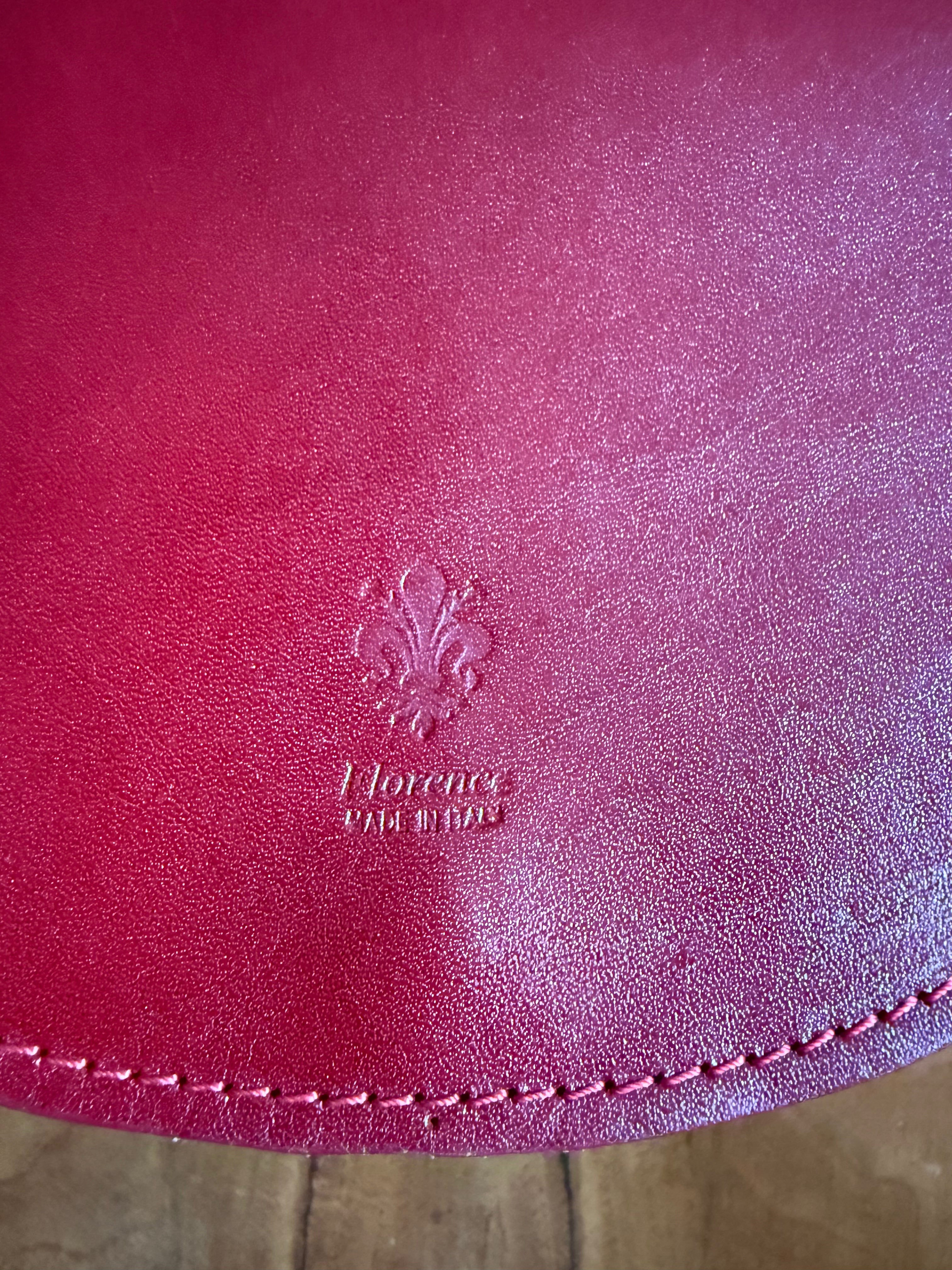 Florence Made in Italy leren crossbodytas