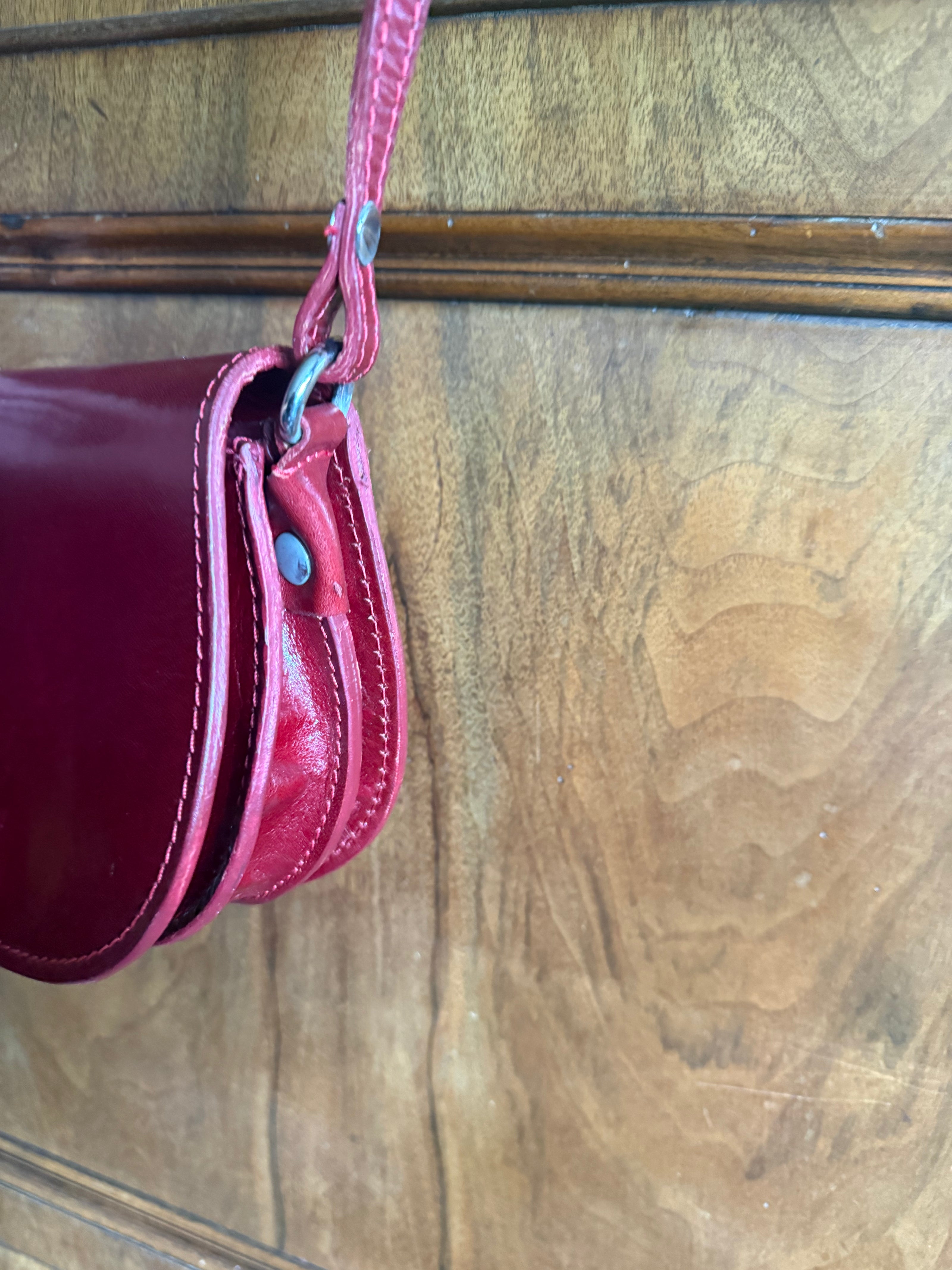 Florence Made in Italy leren crossbodytas