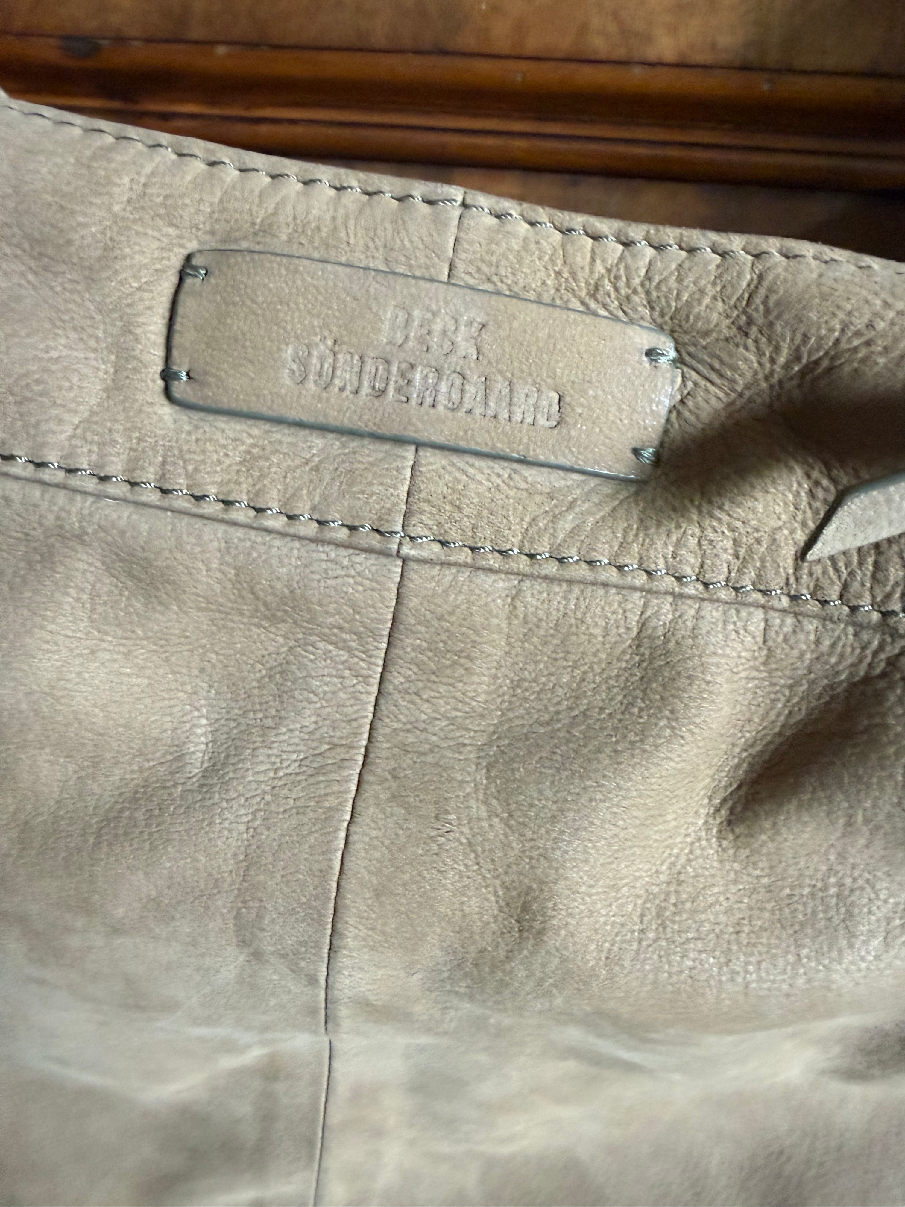 Becksöndergaard leren schoudertas – taupe