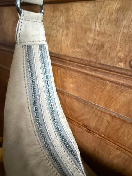 Becksöndergaard leren schoudertas – taupe
