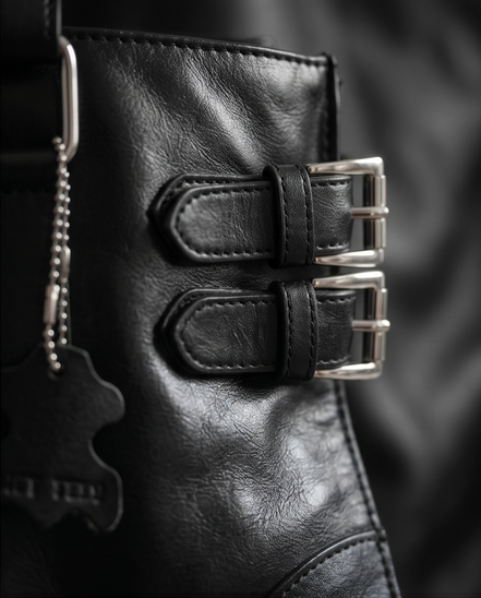 V&D leren tas