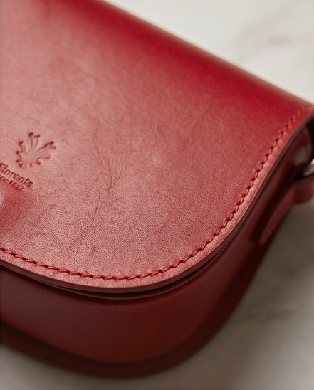 Florence Made in Italy leren crossbodytas