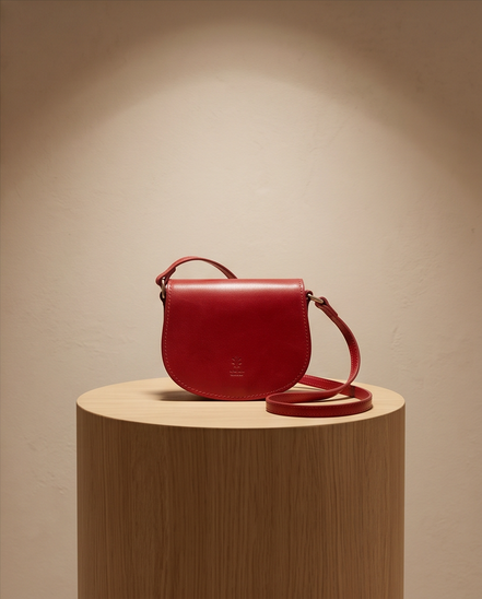 Florence Made in Italy leren crossbodytas