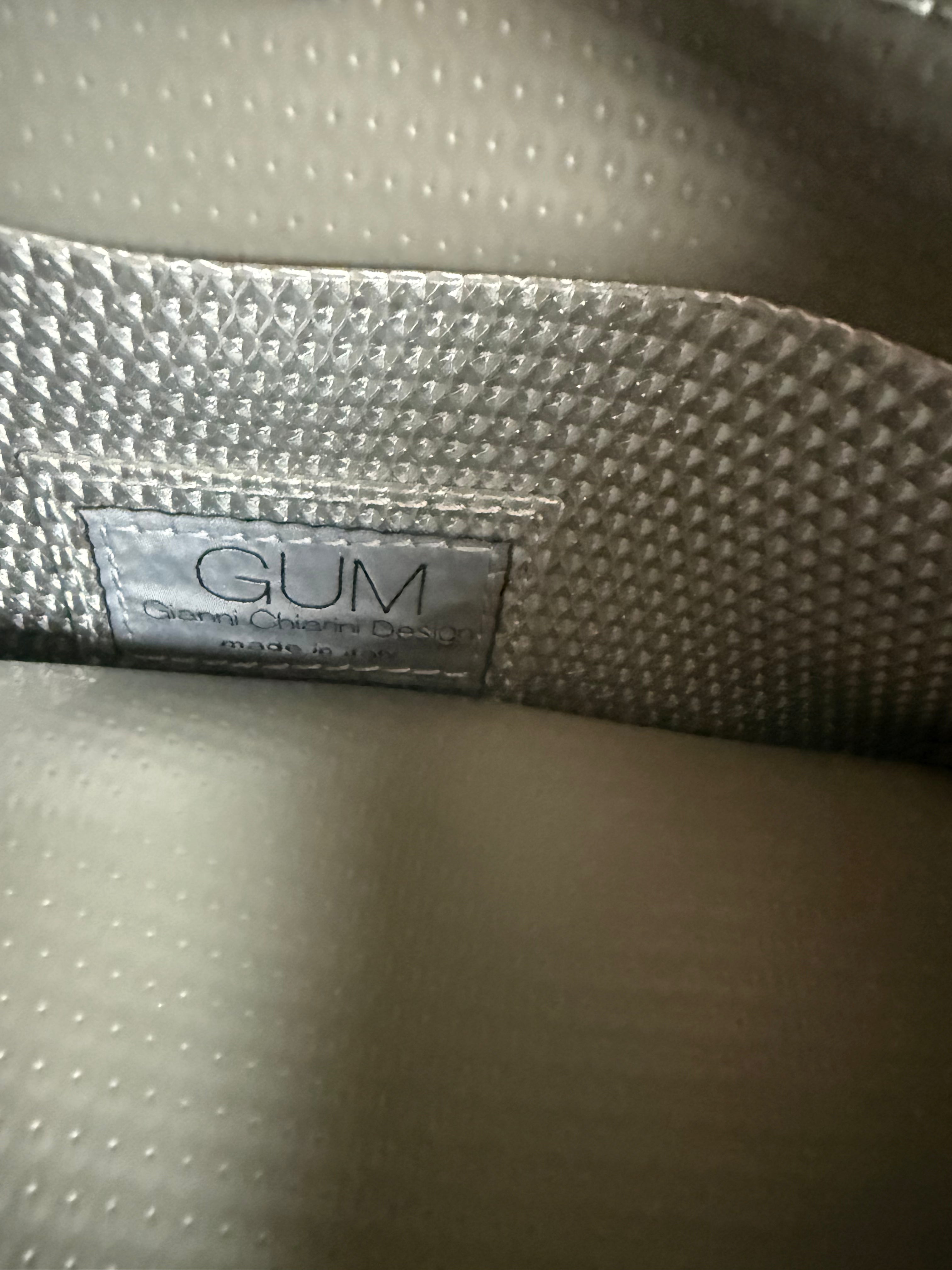 GUM by Gianni Chiarini crossbodytas – zilvergrijs
