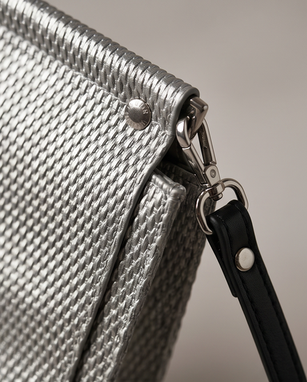GUM by Gianni Chiarini crossbodytas – zilvergrijs