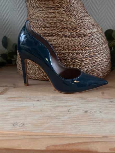 Diep groene Pump van Reiss