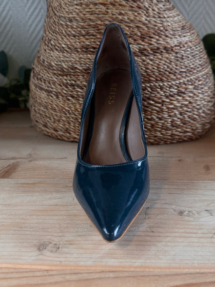 Diep groene Pump van Reiss