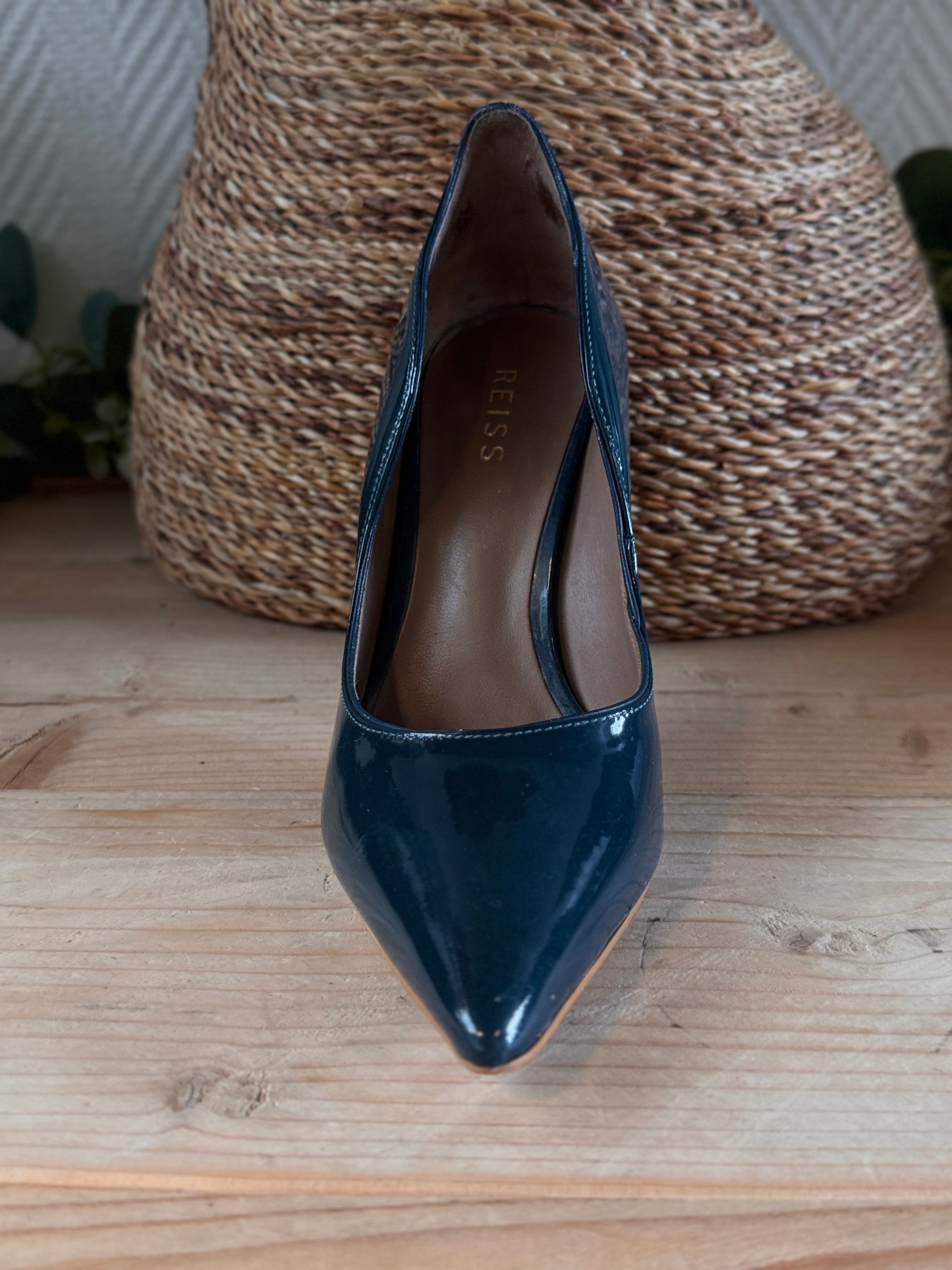 Diep groene Pump van Reiss