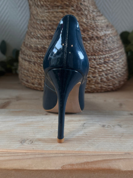 Diep groene Pump van Reiss