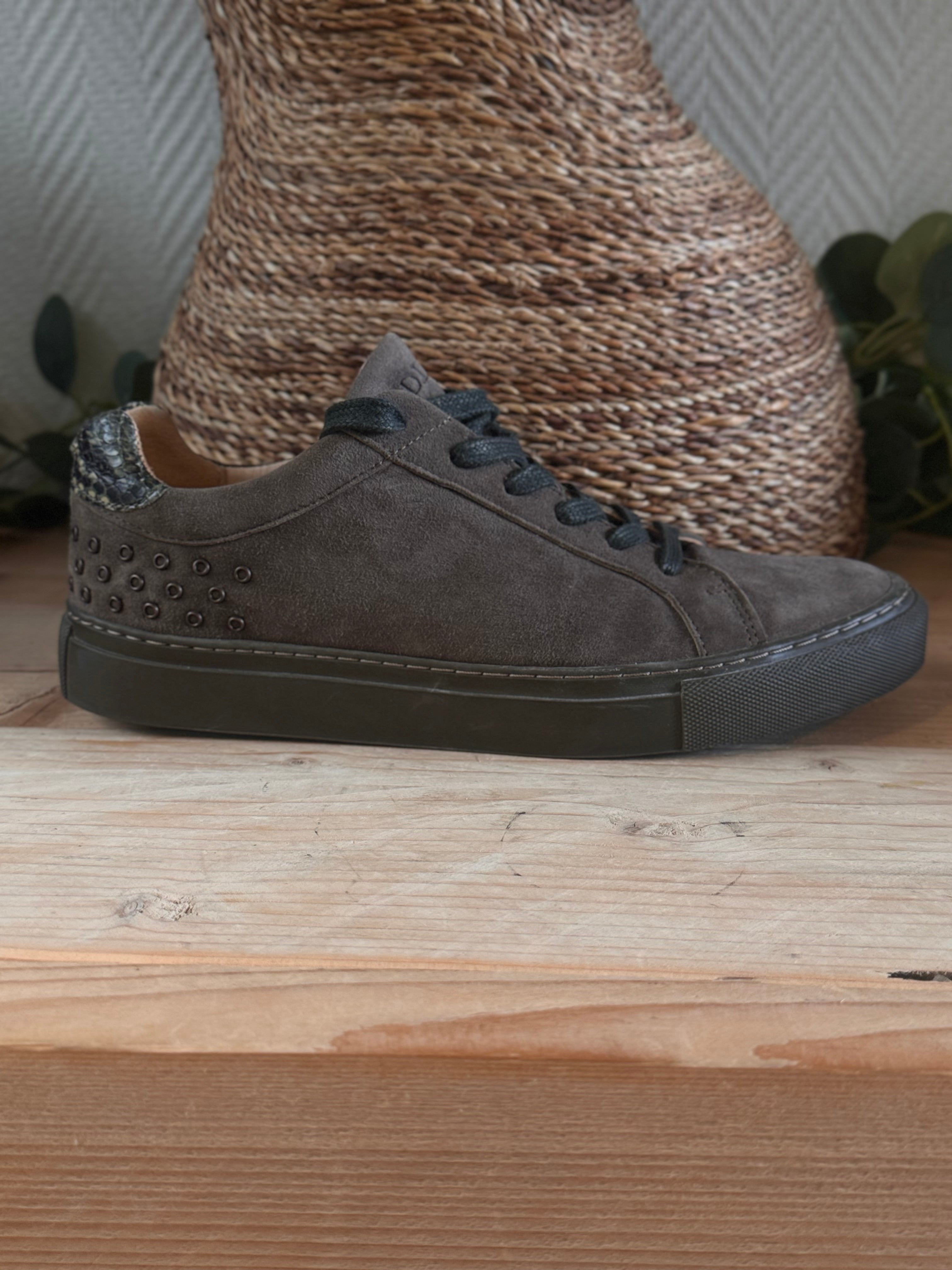 Groene sneaker Fred de la Bretoniere