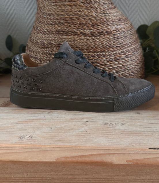 Groene sneaker Fred de la Bretoniere