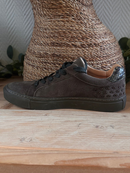 Groene sneaker Fred de la Bretoniere