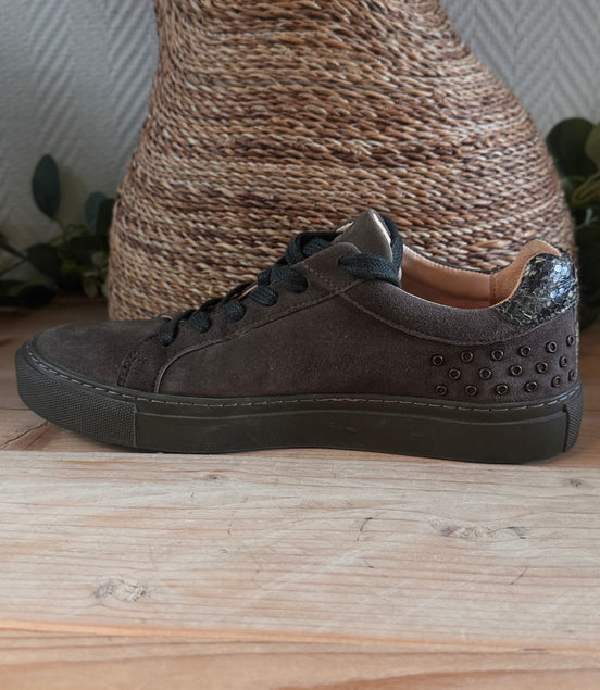 Groene sneaker Fred de la Bretoniere