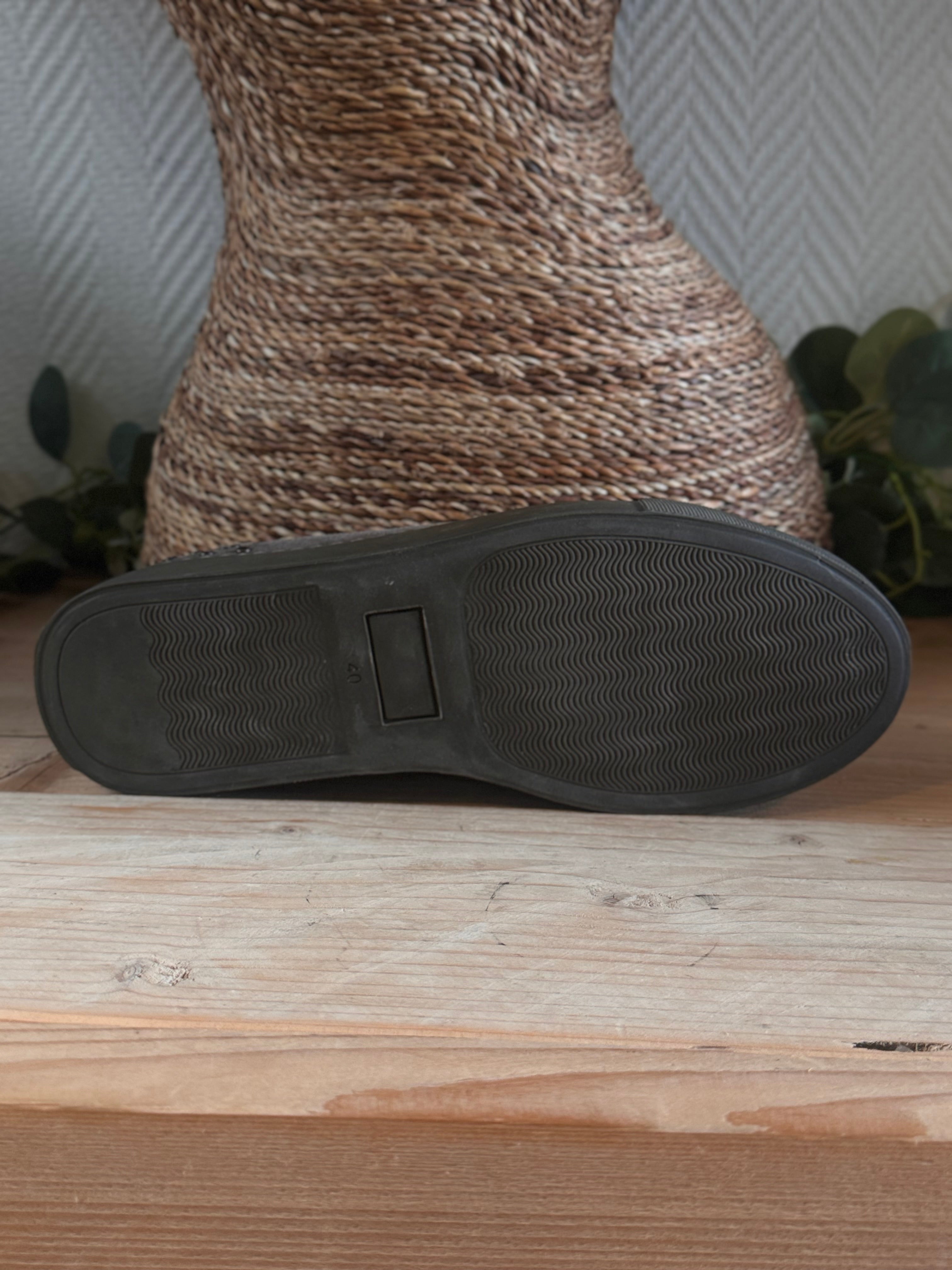 Groene sneaker Fred de la Bretoniere