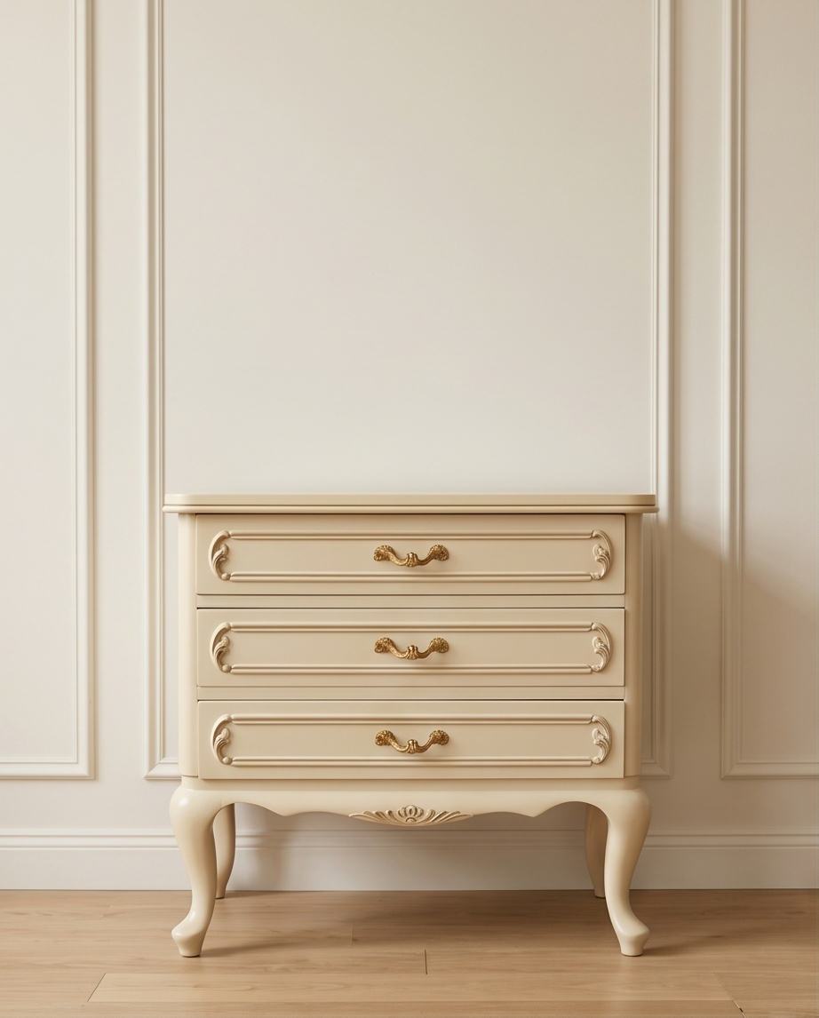 Vintage Queen Anne ladenkast
