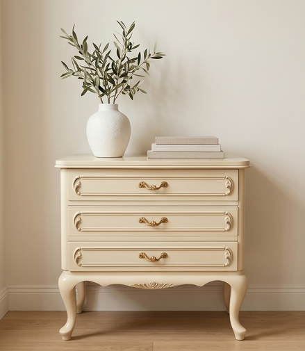Vintage Queen Anne ladenkast