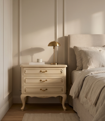 Vintage Queen Anne ladenkast
