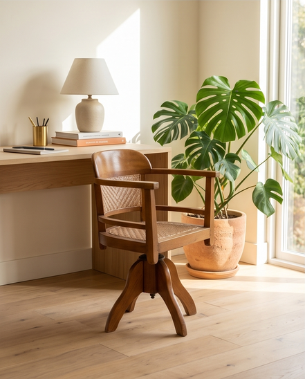 Unieke bureau stoel