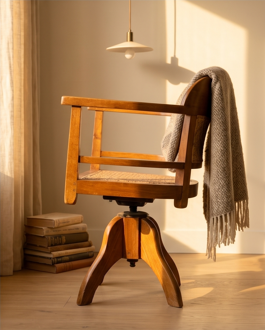 Unieke bureau stoel