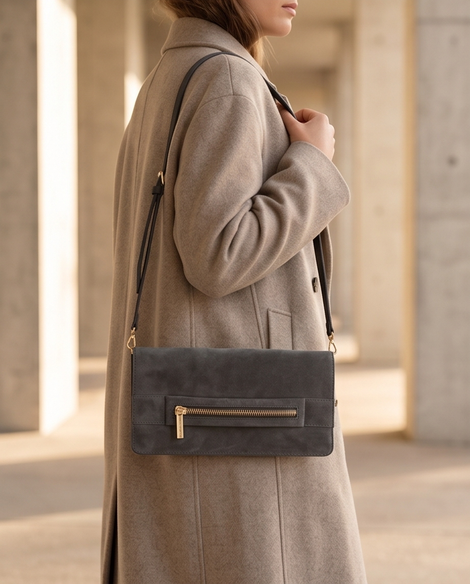 Unisa suede tas