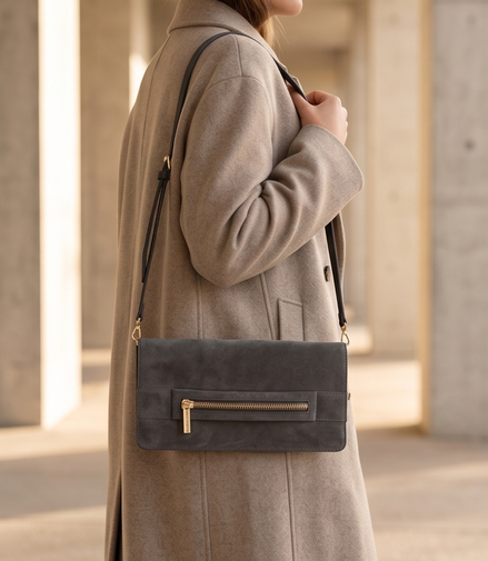 Unisa suede tas
