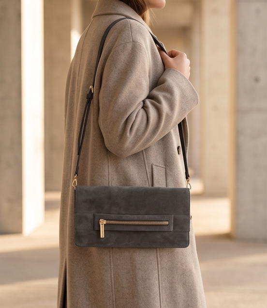 Unisa suede tas
