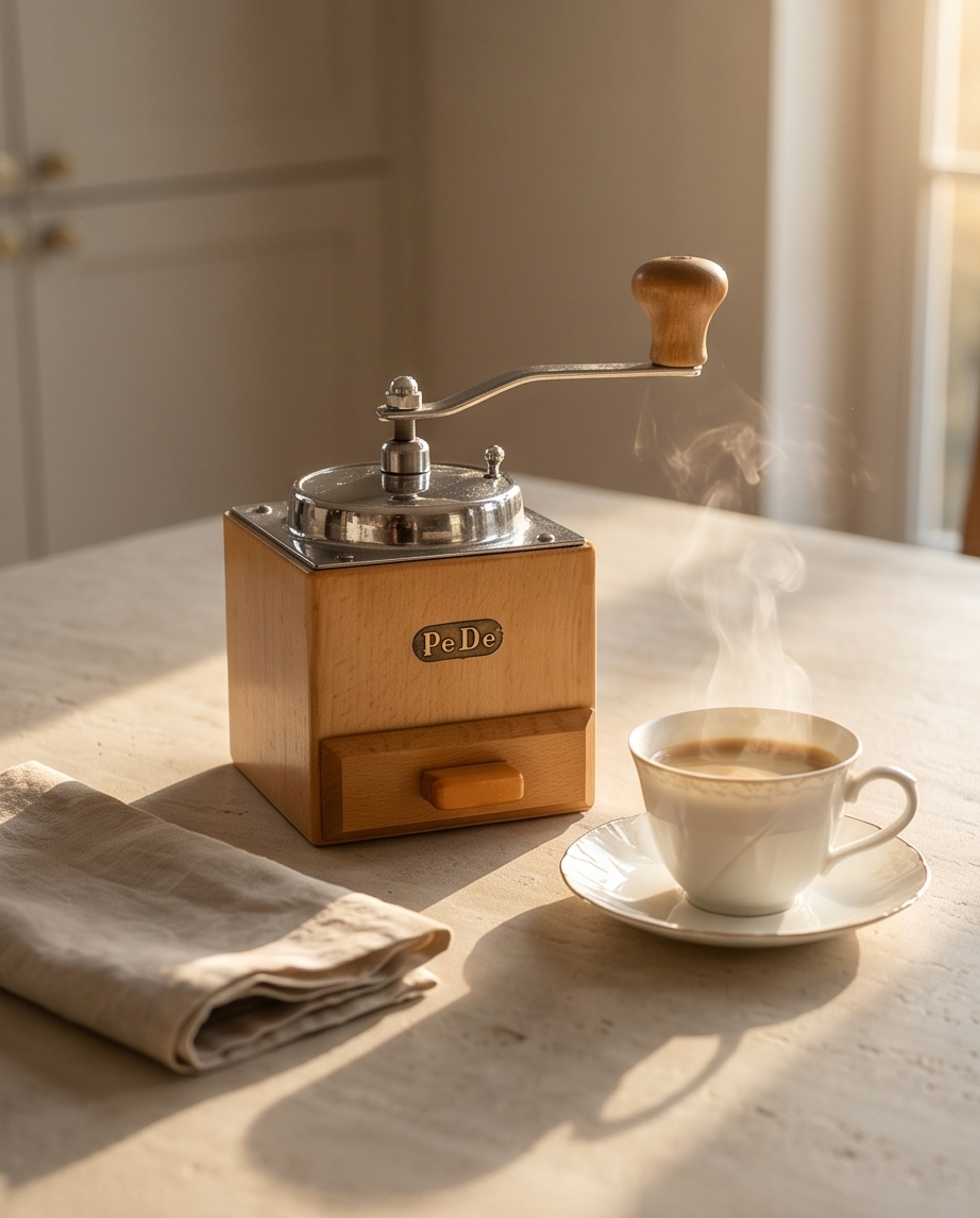 PeDe vintage koffiemolen