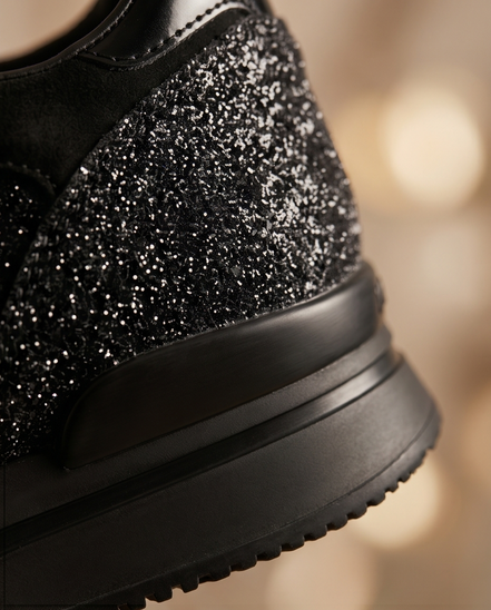 Hogan sneaker sparkle