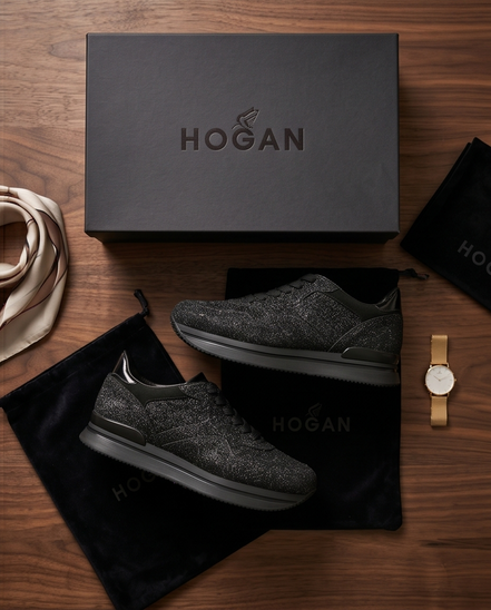 Hogan sneaker sparkle