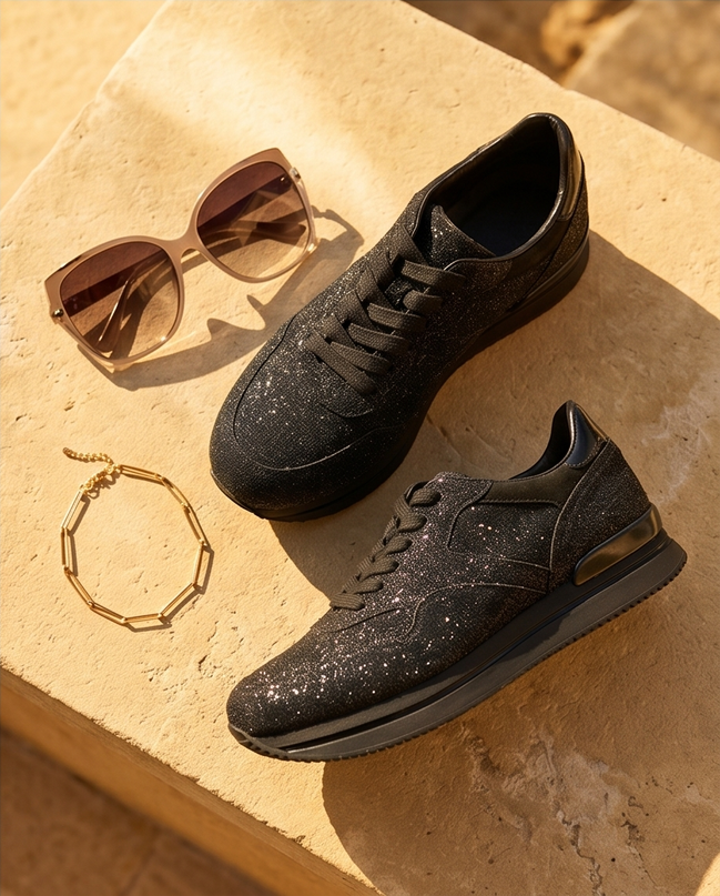 Hogan sneaker sparkle