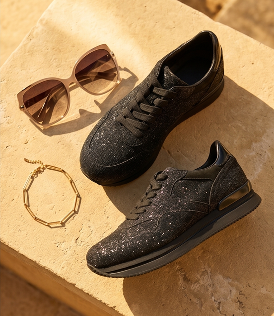 Hogan sneaker sparkle