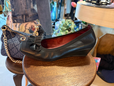 Hispanitas leren pumps/wedges – maat 38