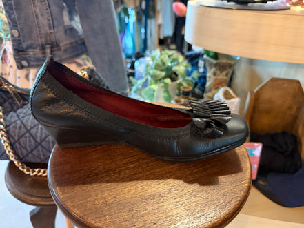 Hispanitas leren pumps/wedges – maat 38